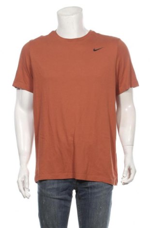 Мъжка тениска Nike, Размер L, Цвят Кафяв, Цена 48,30 лв.