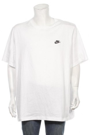 Мъжка тениска Nike, Размер 3XL, Цвят Бял, Памук, Цена 48,30 лв.