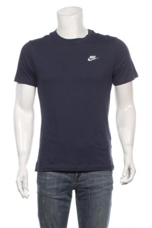 Мъжка тениска Nike, Размер S, Цвят Син, Памук, Цена 48,30 лв.