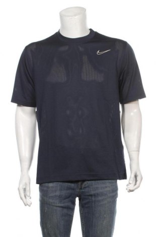 Мъжка тениска Nike, Размер S, Цвят Син, Полиестер, Цена 27,60 лв.