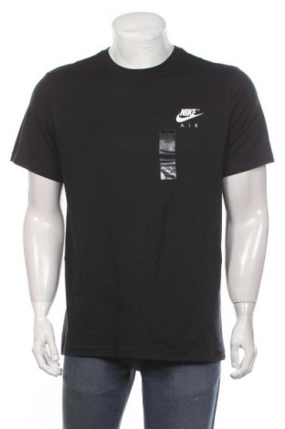Мъжка тениска Nike, Размер M, Цвят Черен, Памук, Цена 48,30 лв.
