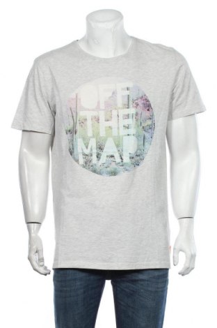 Ανδρικό t-shirt Originals By Jack & Jones, Μέγεθος XL, Χρώμα Γκρί, 8% βαμβάκι, 2% βισκόζη, Τιμή 22,27 €