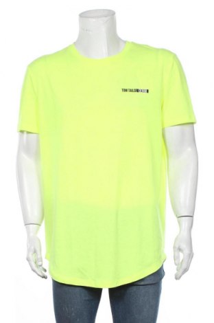 Мъжка тениска Tom Tailor, Размер XXL, Цвят Зелен, 50% памук, 50% полиестер, Цена 35,77 лв.
