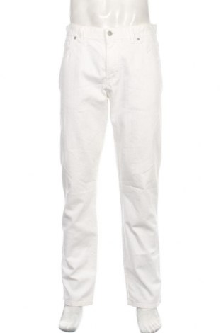 Męskie jeansy Alberto, Rozmiar L, Kolor Biały, 74% bawełna, 26% inny materiał, Cena 85,27 zł