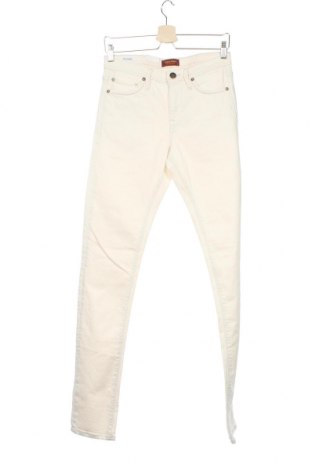 Мъжки дънки Jack & Jones, Размер XS, Цвят Екрю, 98% памук, 2% еластан, Цена 64,35 лв.