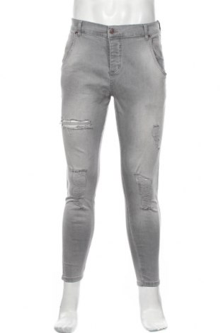 Herren Jeans SikSilk, Größe L, Farbe Grau, 98% Baumwolle, 2% Elastan, Preis 33,33 €