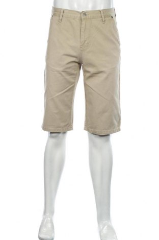 Ανδρικό κοντό παντελόνι ! Solid, Μέγεθος S, Χρώμα  Μπέζ, Βαμβάκι, Τιμή 6,93 €