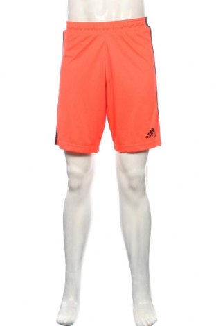 Ανδρικό κοντό παντελόνι Adidas, Μέγεθος M, Χρώμα Πορτοκαλί, 100% πολυεστέρας, Τιμή 24,03 €