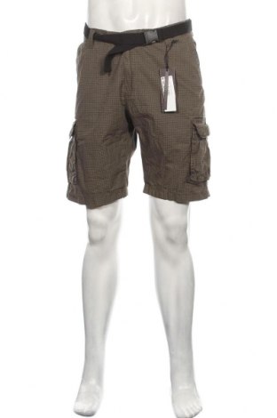 Ανδρικό κοντό παντελόνι Dstrezzed, Μέγεθος XL, Χρώμα Πράσινο, Βαμβάκι, Τιμή 23,31 €