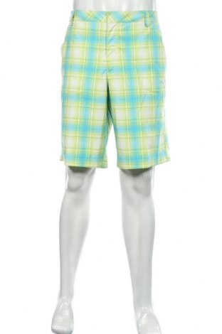 Мъжки къс панталон PUMA, Размер L, Цвят Многоцветен, 95% полиестер, 5% еластан, Цена 30,45 лв.