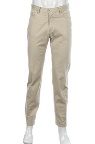 Męskie spodnie H.I.S, Rozmiar M, Kolor Beżowy, 98% bawełna, 2% elastyna, Cena 61,57 zł