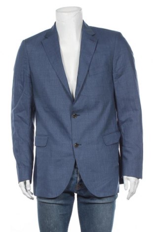 Ανδρικό σακάκι Eduard Dressler, Μέγεθος XL, Χρώμα Μπλέ, Μαλλί, Τιμή 32,16 €