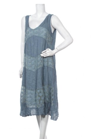 Kleid, Größe L, Farbe Blau, Leinen, Preis 25,98 €