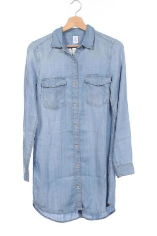 Рокля H&M, Размер XS, Цвят Син, Лиосел, Цена 45,00 лв.