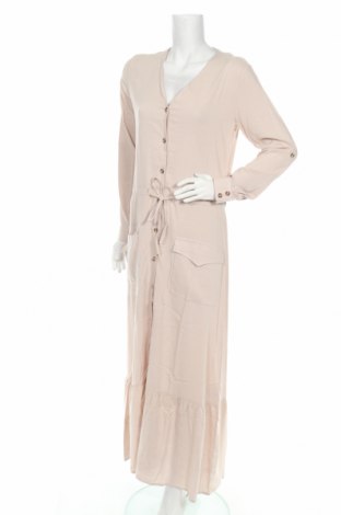 Kleid Nife, Größe M, Farbe Beige, 97% Viskose, 3% Elastan, Preis 29,51 €