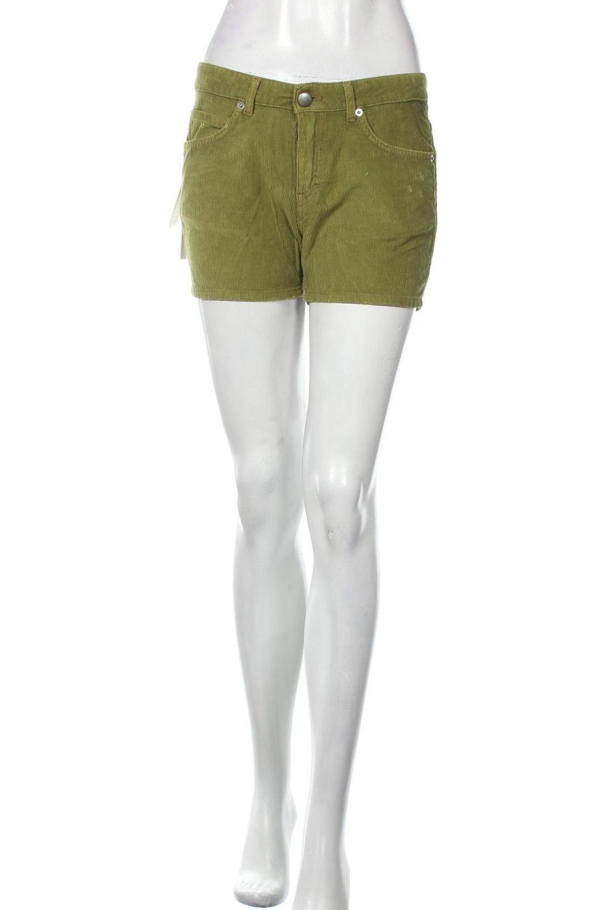 Дамски къс панталон Mauro Grifoni, Размер S, Цвят Зелен, Цена 57,80 лв.