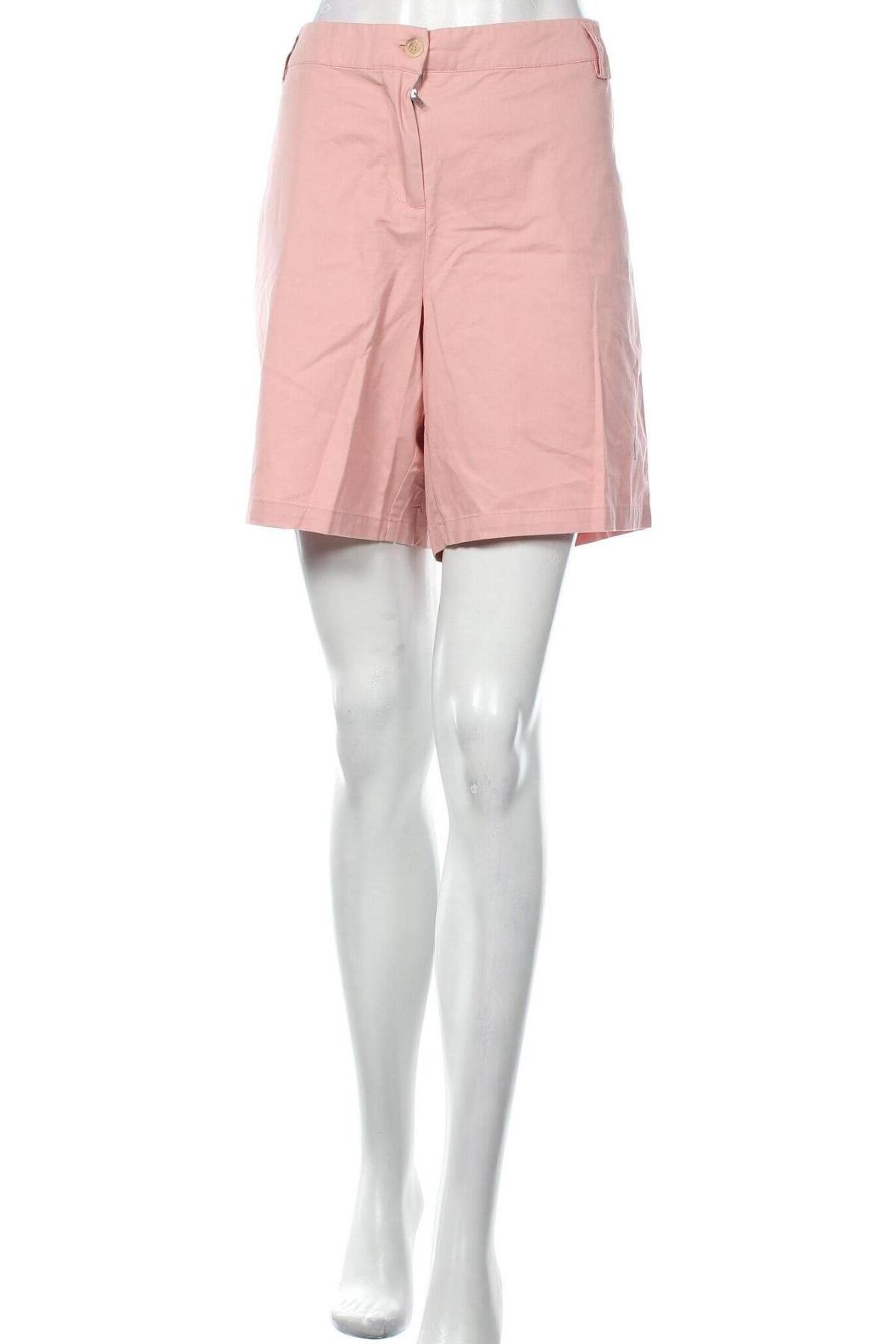 Γυναικείο κοντό παντελόνι Zero, Μέγεθος XL, Χρώμα Ρόζ , Βαμβάκι, Τιμή 20,36 €