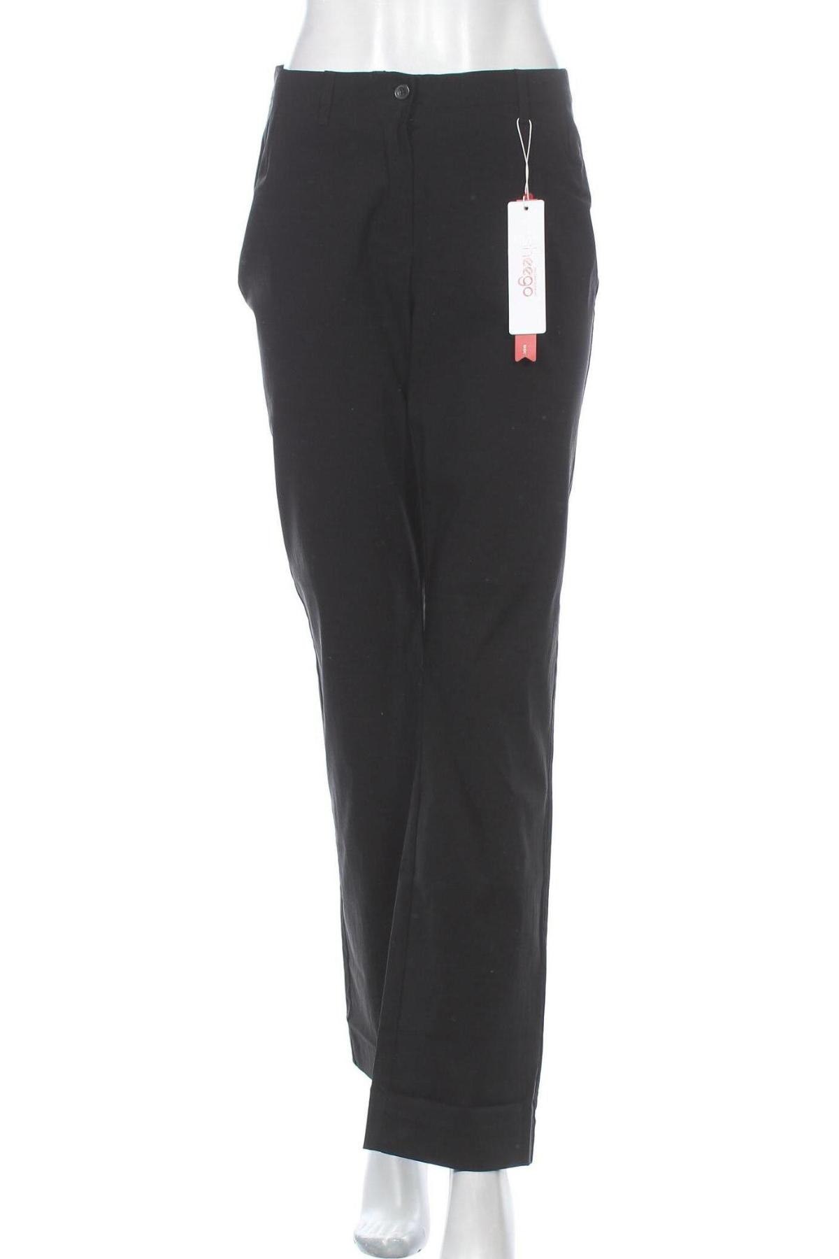 Дамски панталон Sheego, Размер M, Цвят Черен, Цена 38,15 лв.