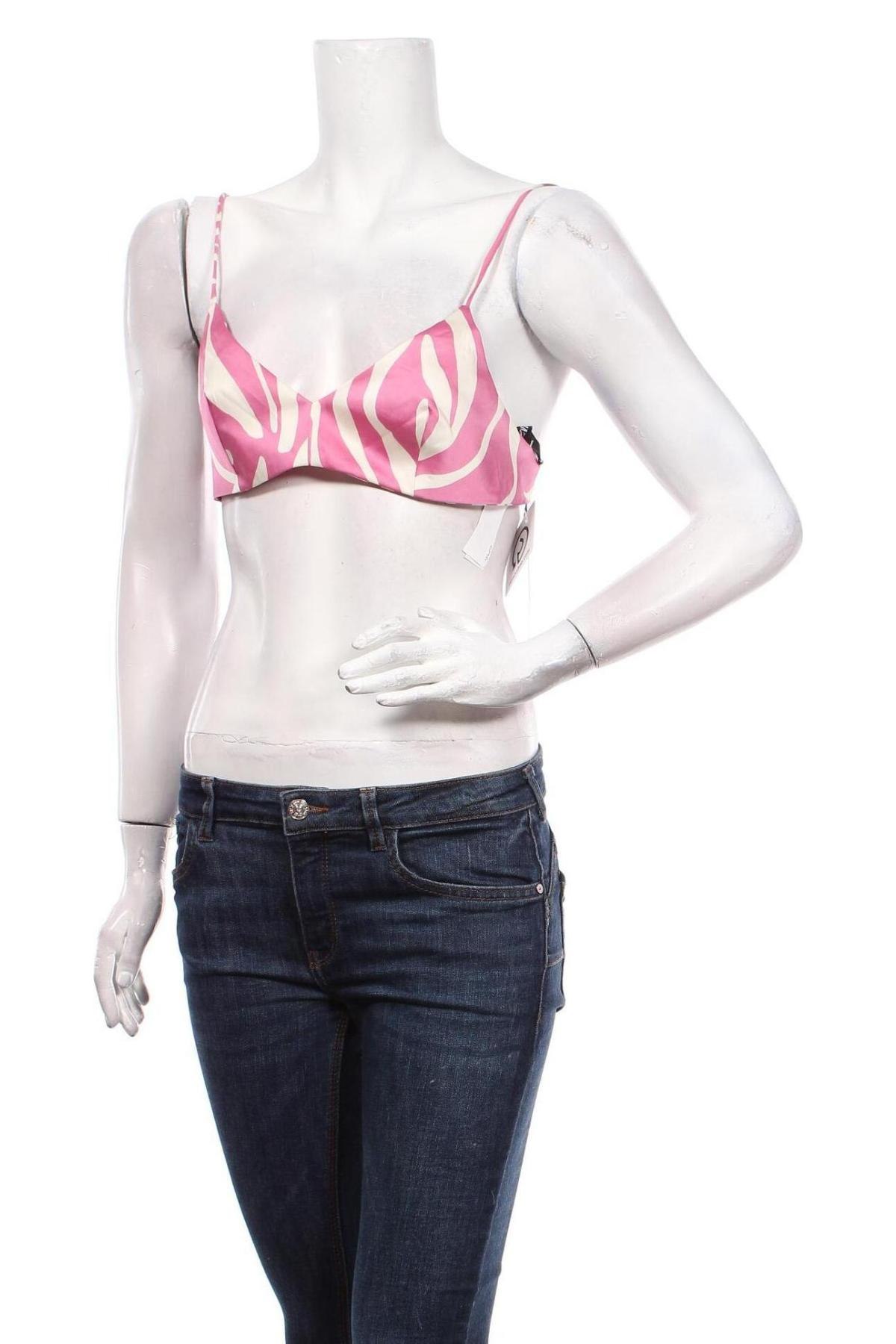 Γυναικείο αμάνικο μπλουζάκι Zara, Μέγεθος M, Χρώμα Ρόζ , Πολυεστέρας, Τιμή 10,05 €