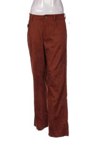 Дамски джинси Romwe, Размер L, Цвят Кафяв, Цена 11,55 лв.