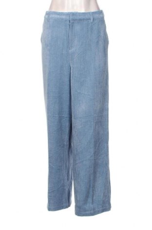 Γυναικείο κοτλέ παντελόνι Sora, Μέγεθος L, Χρώμα Μπλέ, Τιμή 4,94 €