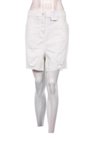 Дамски къс панталон Yours, Размер 3XL, Цвят Бял, Цена 9,99 лв.
