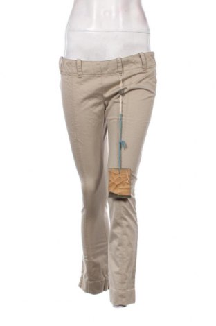 Дамски панталон Dondup, Размер M, Цвят Бежов, Цена 8,72 лв.