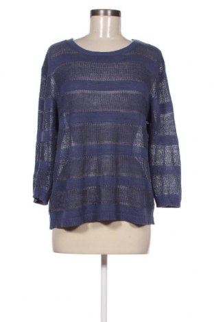 Дамски пуловер G.W., Размер L, Цвят Син, Цена 44,00 лв.