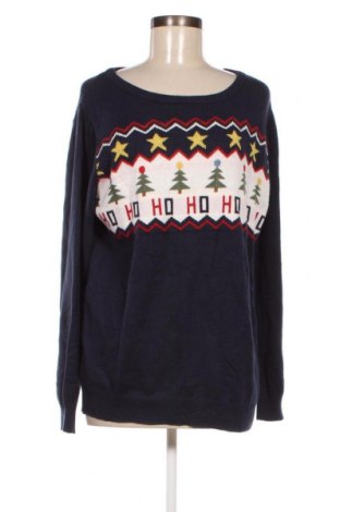 Γυναικείο πουλόβερ Gina, Μέγεθος XL, Χρώμα Μπλέ, Τιμή 3,59 €