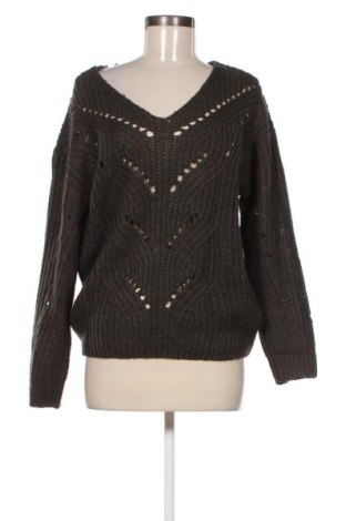 Γυναικείο πουλόβερ Liz Devy, Μέγεθος L, Χρώμα Πράσινο, Τιμή 8,23 €