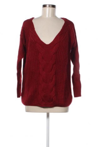 Дамски пуловер Yoins, Размер M, Цвят Червен, Цена 7,98 лв.