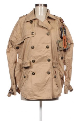 Damen Trenchcoat Khujo, Größe S, Farbe Beige, Preis 9,12 €