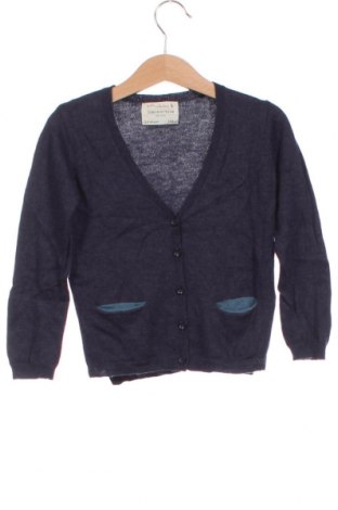 Kinder Strickjacke Zara Knitwear, Größe 3-4y/ 104-110 cm, Farbe Blau, Preis € 19,48