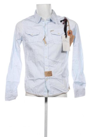 Ανδρικό πουκάμισο Khujo, Μέγεθος M, Χρώμα Μπλέ, Τιμή 68,04 €