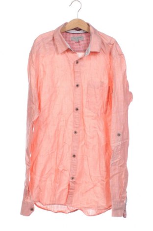 Ανδρικό πουκάμισο Ted Baker, Μέγεθος M, Χρώμα Πορτοκαλί, Τιμή 33,65 €