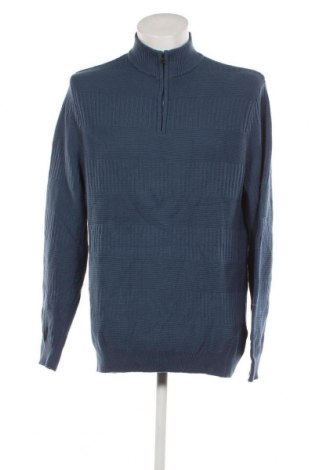 Ανδρικό πουλόβερ Chaps, Μέγεθος XL, Χρώμα Μπλέ, Τιμή 8,23 €