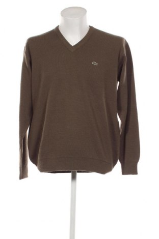 Мъжки пуловер Lacoste, Размер L, Цвят Бежов, Цена 87,20 лв.