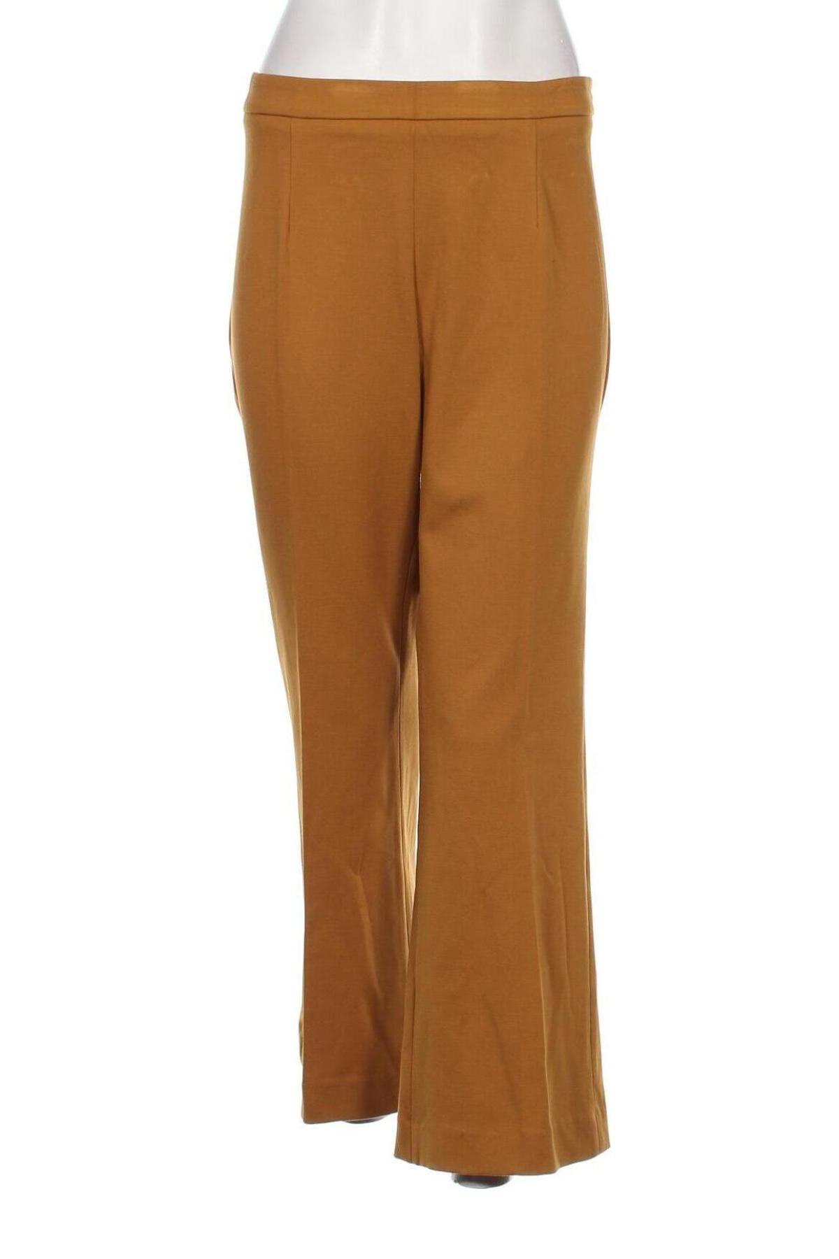 Pantaloni de femei Douuod, Mărime L, Culoare Galben, Preț 717,11 Lei