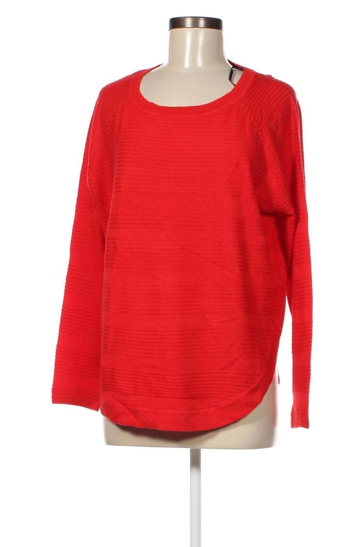 Дамски пуловер ONLY, Размер L, Цвят Червен, Цена 54,00 лв.