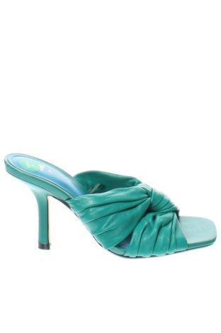 Γυναικείες παντόφλες Zara, Μέγεθος 37, Χρώμα Πράσινο, Τιμή 16,70 €