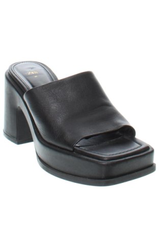 Papuci Zara, Mărime 38, Culoare Negru, Preț 186,62 Lei