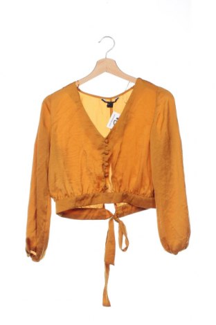 Дамска блуза, Размер XS, Цвят Кафяв, Цена 10,73 лв.
