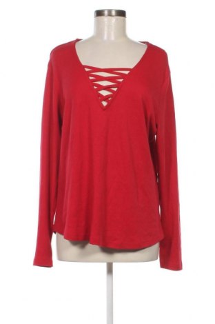 Damen Shirt, Größe XL, Farbe Rot, Preis 5,48 €