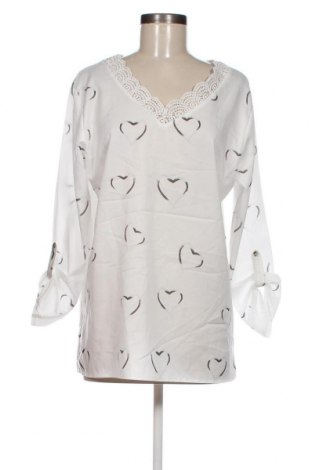 Γυναικεία μπλούζα, Μέγεθος L, Χρώμα Λευκό, Τιμή 4,70 €