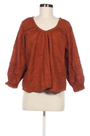 Дамска блуза, Размер L, Цвят Кафяв, Цена 7,60 лв.