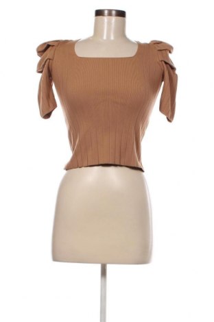 Дамска блуза, Размер XS, Цвят Кафяв, Цена 8,55 лв.