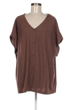 Дамска блуза, Размер 3XL, Цвят Кафяв, Цена 10,45 лв.