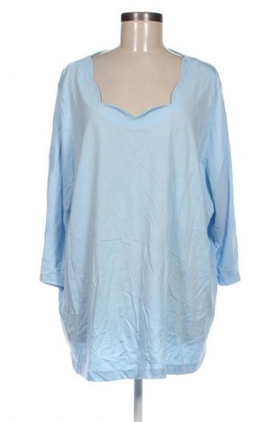 Дамска блуза, Размер 4XL, Цвят Син, Цена 19,00 лв.