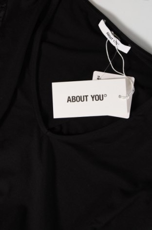 Дамска блуза - боди About You, Размер M, Цвят Черен, Цена 20,70 лв.
