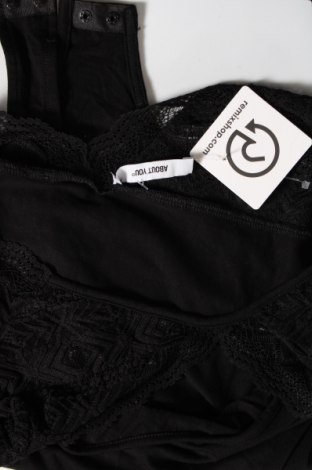 Γυναικεία μπλούζα-Κορμάκι About You, Μέγεθος M, Χρώμα Μαύρο, Τιμή 11,86 €